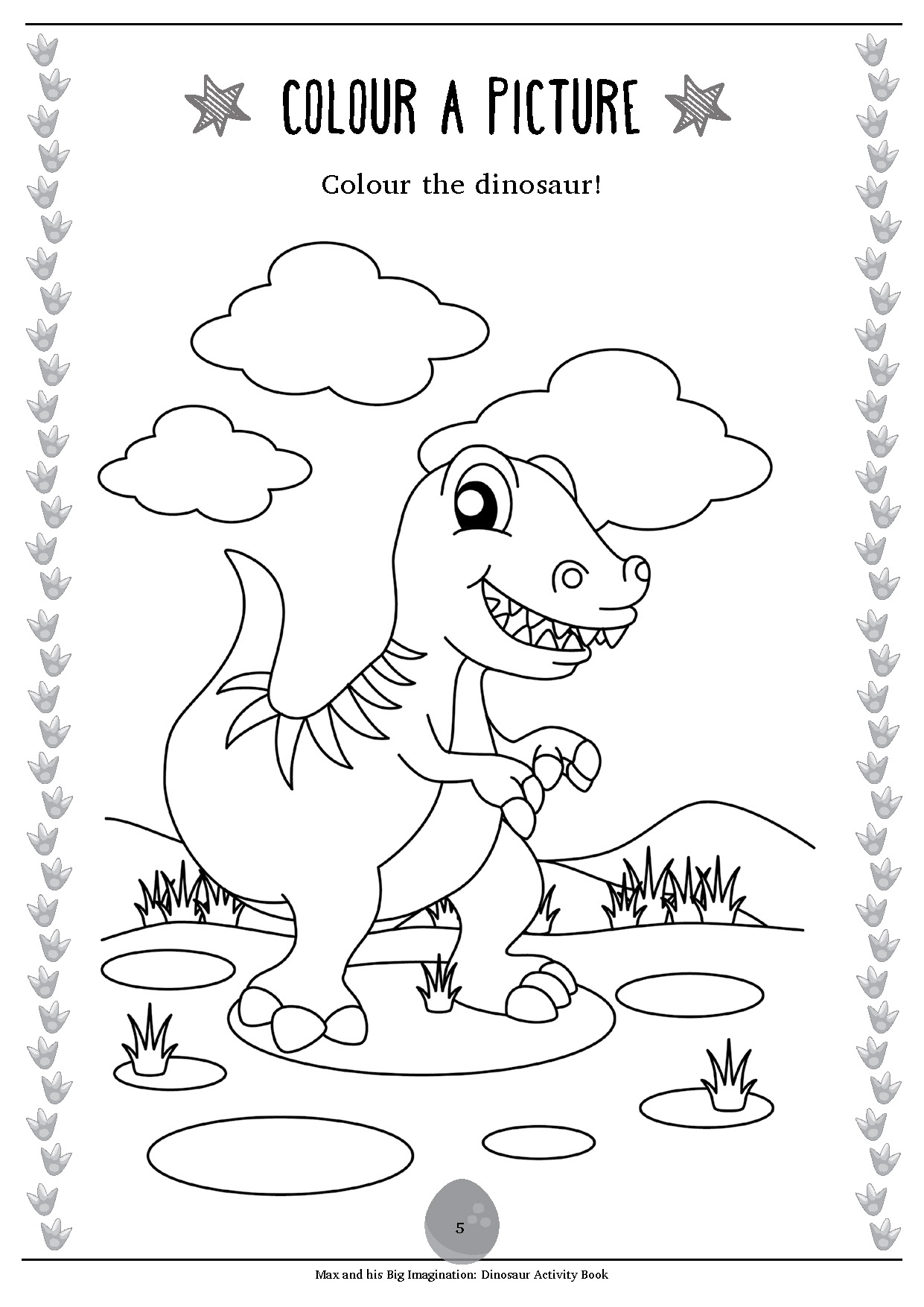 21+ Free Printable Dinosaur Activities Free Coloring Pages